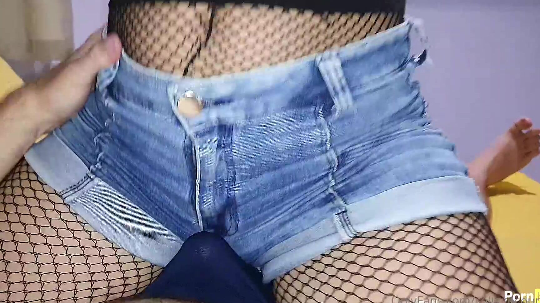 Collegecoupleph New Video This Time I Was Wearing A Breath Taking Outfit I Felt So Powerfull Hope You Guys Enjoy As Much As Him Jeans Shorts Fishnets
