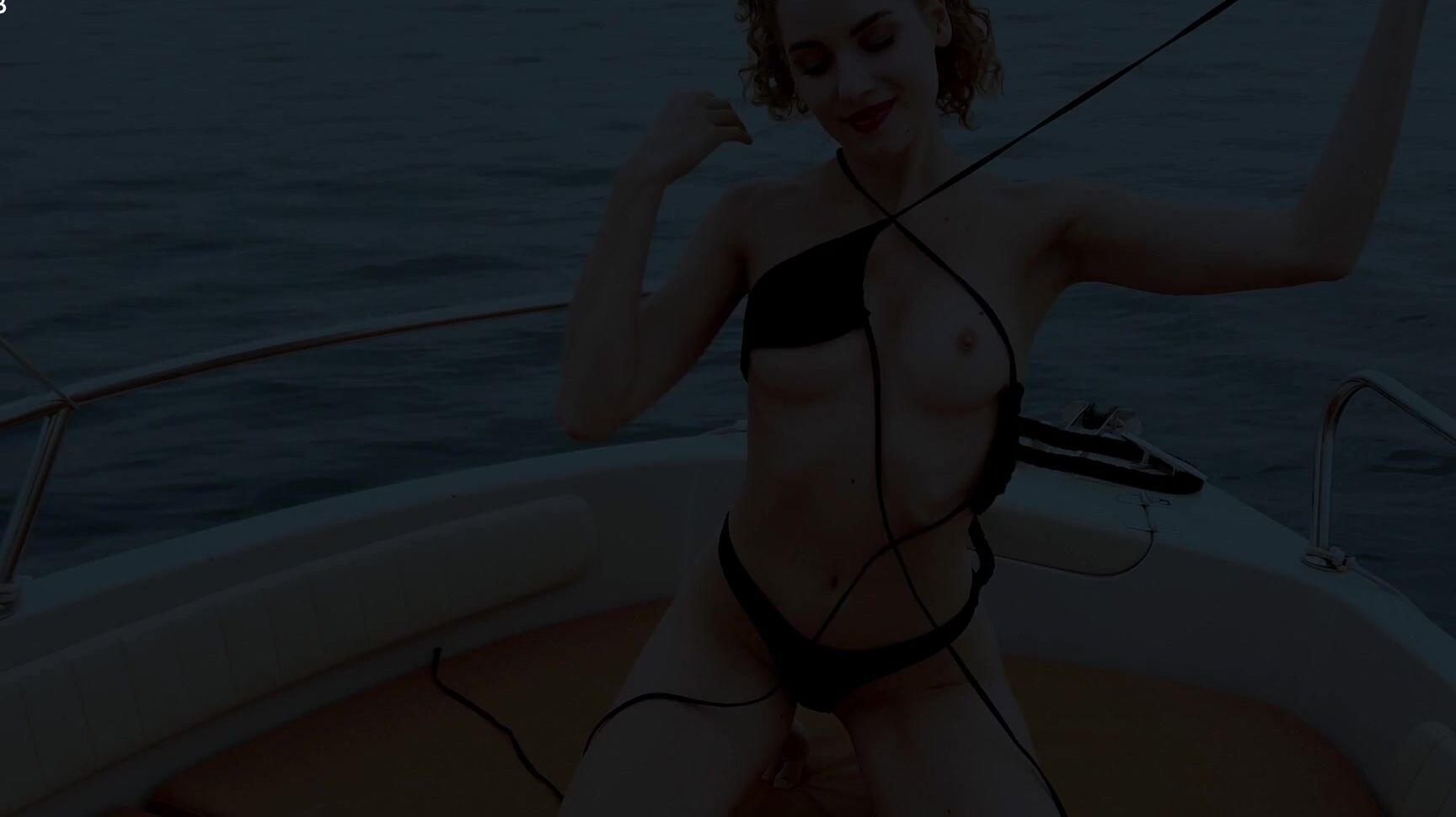 Erotic, Solo, Posing, Brunette Guinevere Huney - Sexy Ride SiteRip