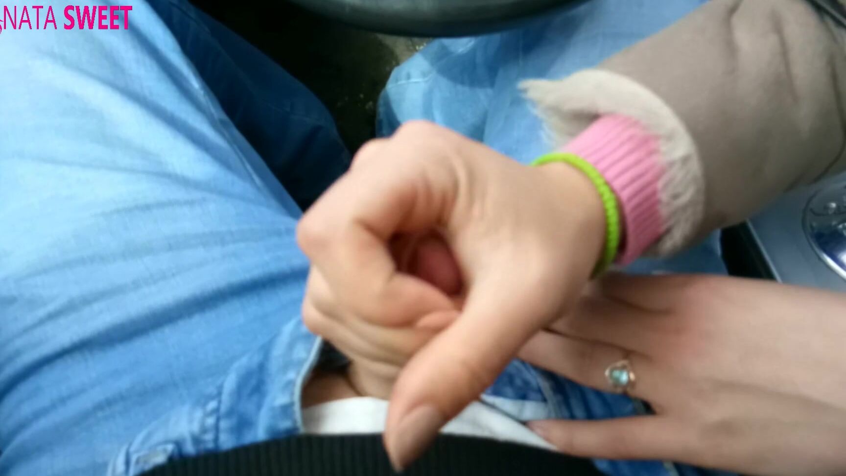 NataSweet POV Blowjob in car on public parking Pornhub