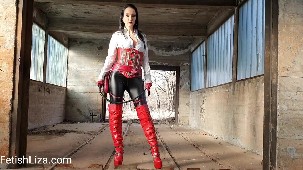 Fetishliza Onlyfans Slave Hunteress In Boots And Spurs Will Make You Comply The Correction Facility Is Real