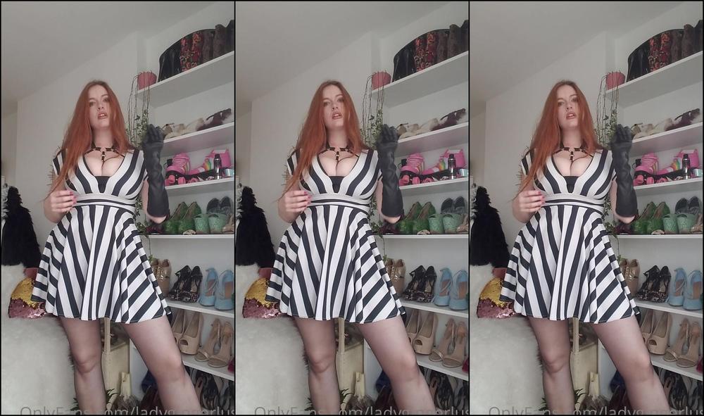 Ladygingerlust Now Enjoy This Ever So Sexy Striptease Filmed Just For You