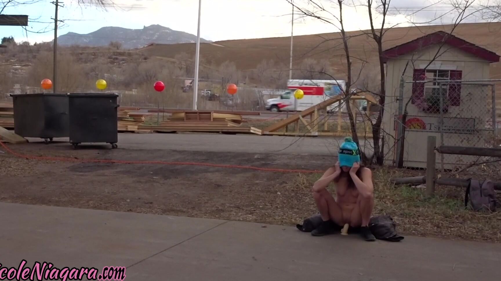 18 & 19 Yrs Old, Outdoors, Public Flashing, Public Nudity, Public Outdoor nicoleniagara dressing room blindfold public fun ManyVids