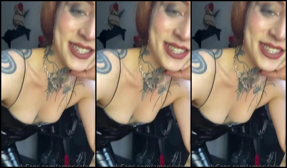 Fetish Domina Nicknamed Americafetish Onlyfans Toda Esta Saliva Y Escupitajos Son Para Tu Cara Y Tu Boca As Que Trgatelo Todo