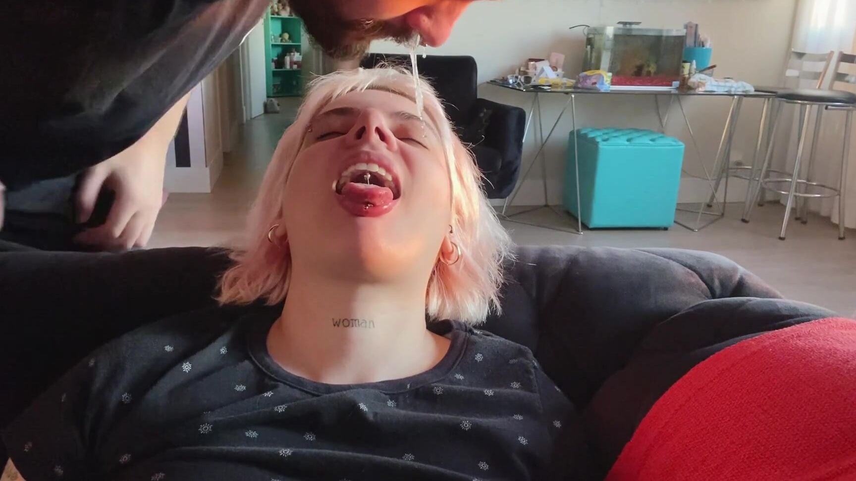 Gag Reflex, Nose Blowing, Nose flute, Submissive Sluts, Swallowing / Drooling eating-his-hanging-snot-and-gagging ManyVids