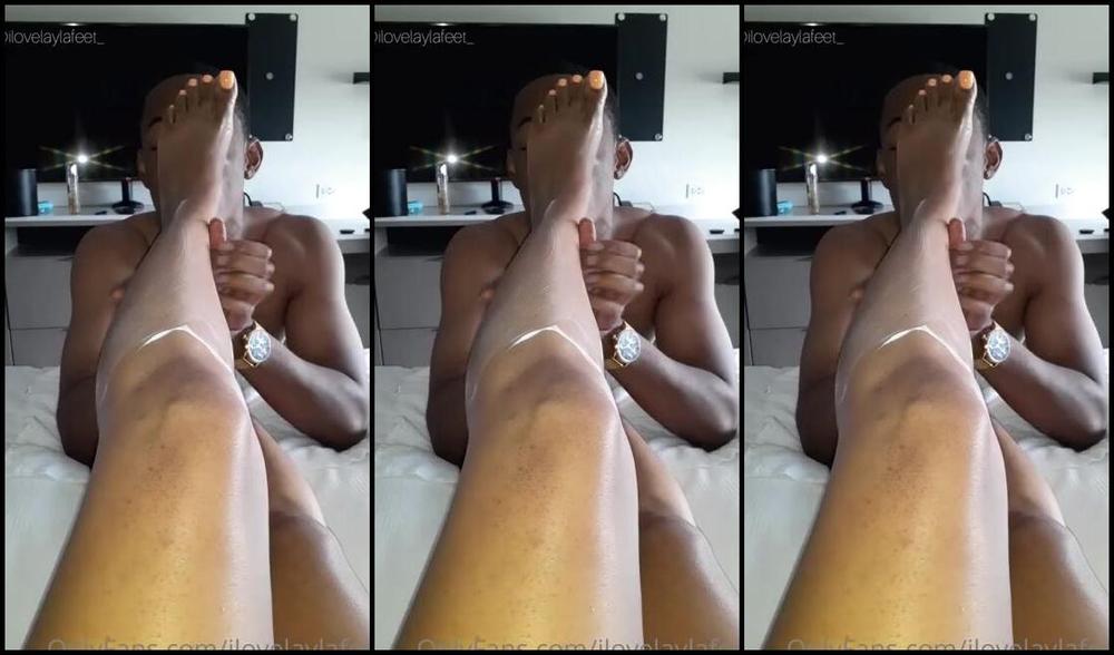 Ilovelaylafeet Onlyfans Did I Tell You I Like My Legs Massaged While My Feet Are Being Worshipped