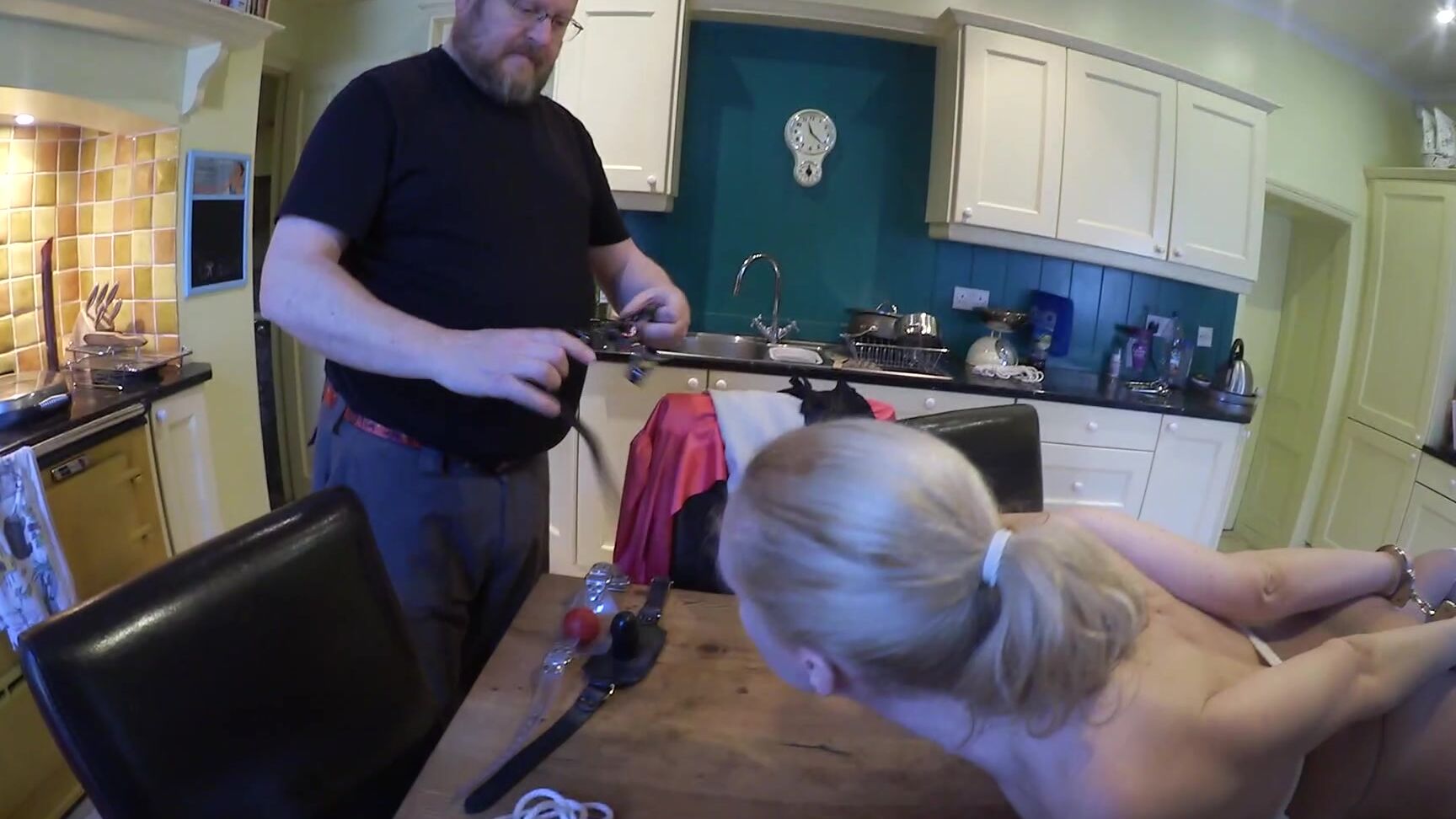 Bondage, Gags, Corporal Punishment, Pantyhose, Caning bondage table top decoration ManyVids