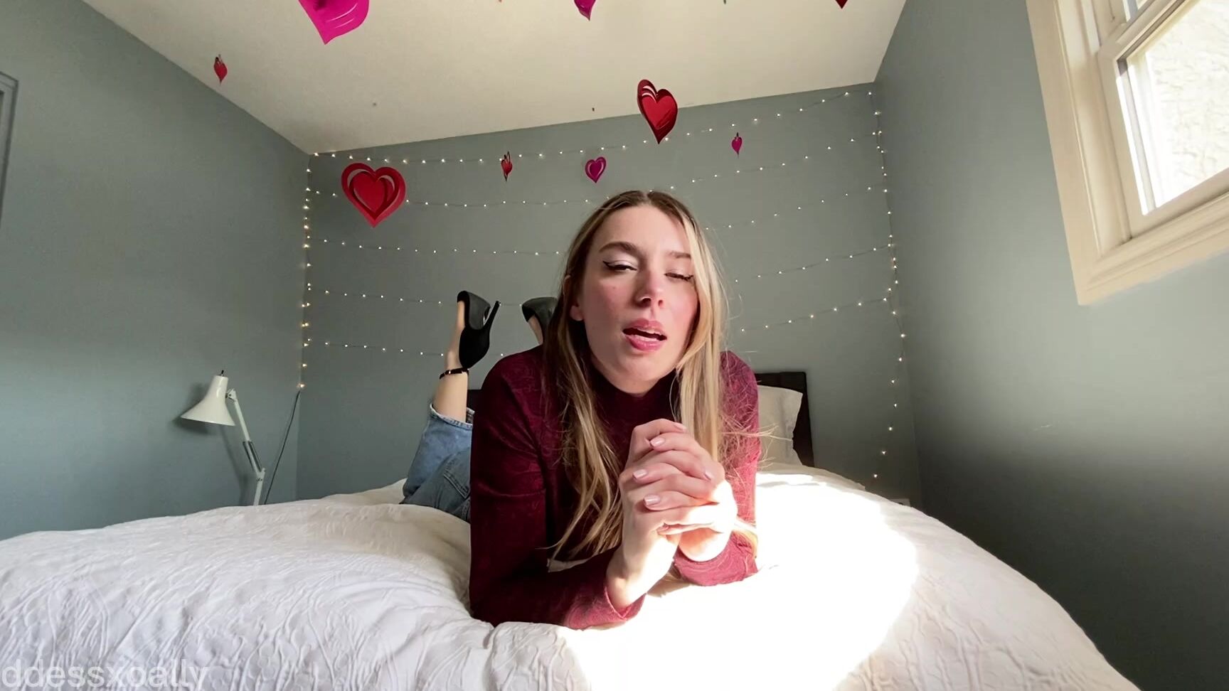 "Goddess Ally Etana" blackmail fantasy, blonde, female domination, femdom pov, financial domination, sfw Ruined your life blackmail fantasy manyvids