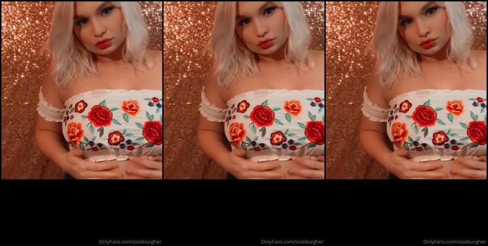 Zoieburgher Topless Strip Tease Description Watch Me Seductively Play With My Pussy Duration