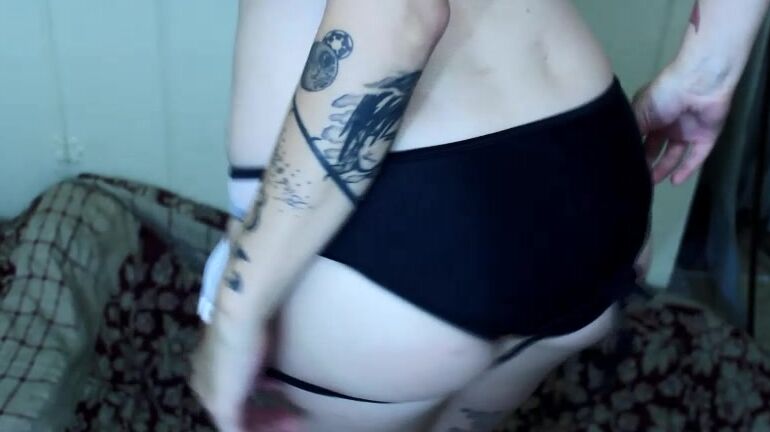 Espi Kvlt Butt Focused Strip Tease