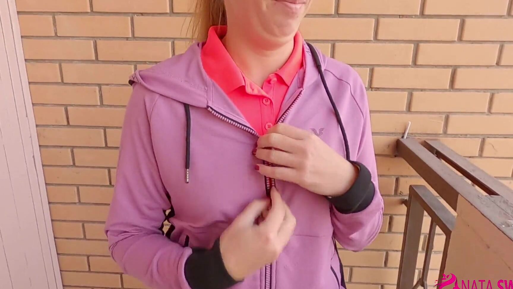 NataSweet Public Agent Shy Teen babe Nata gives blowjob in entrance ｜ Amateur Russian Pickup Porn Pornhub