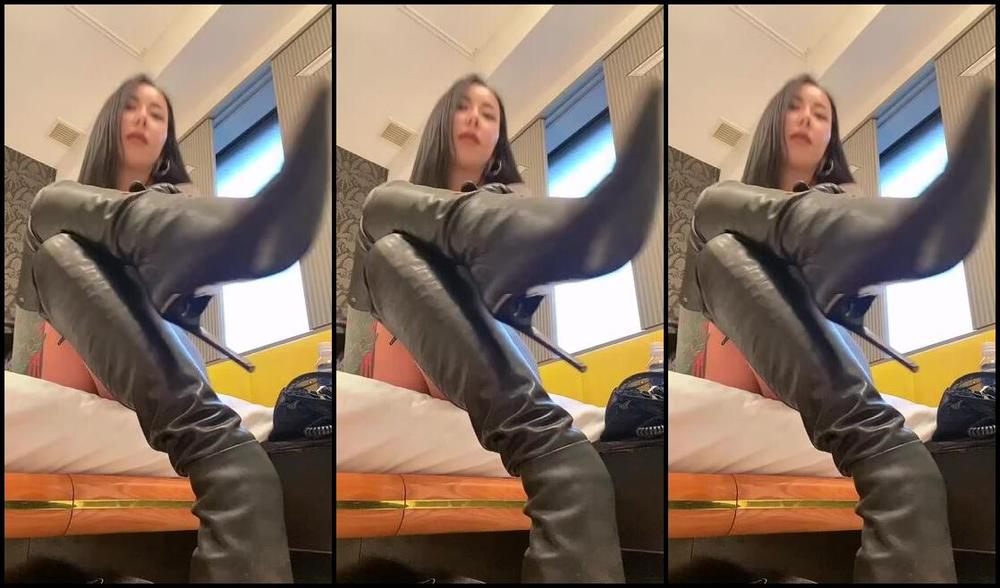 Mistressyouko Findom 01 14 2024 Onlyfans Video Get On Your Knees Right In Front My Boots And Tell Me How Much You Want