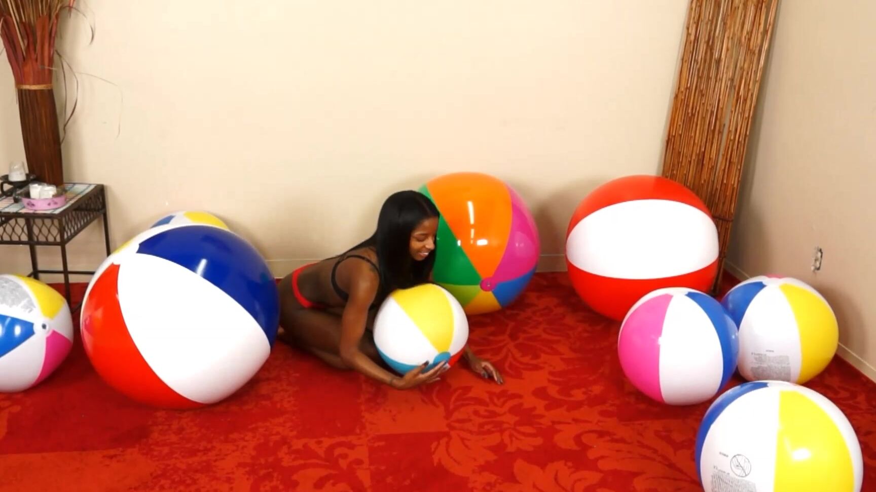 Custom Fetish Halle Ridesgrinds Beach Balls