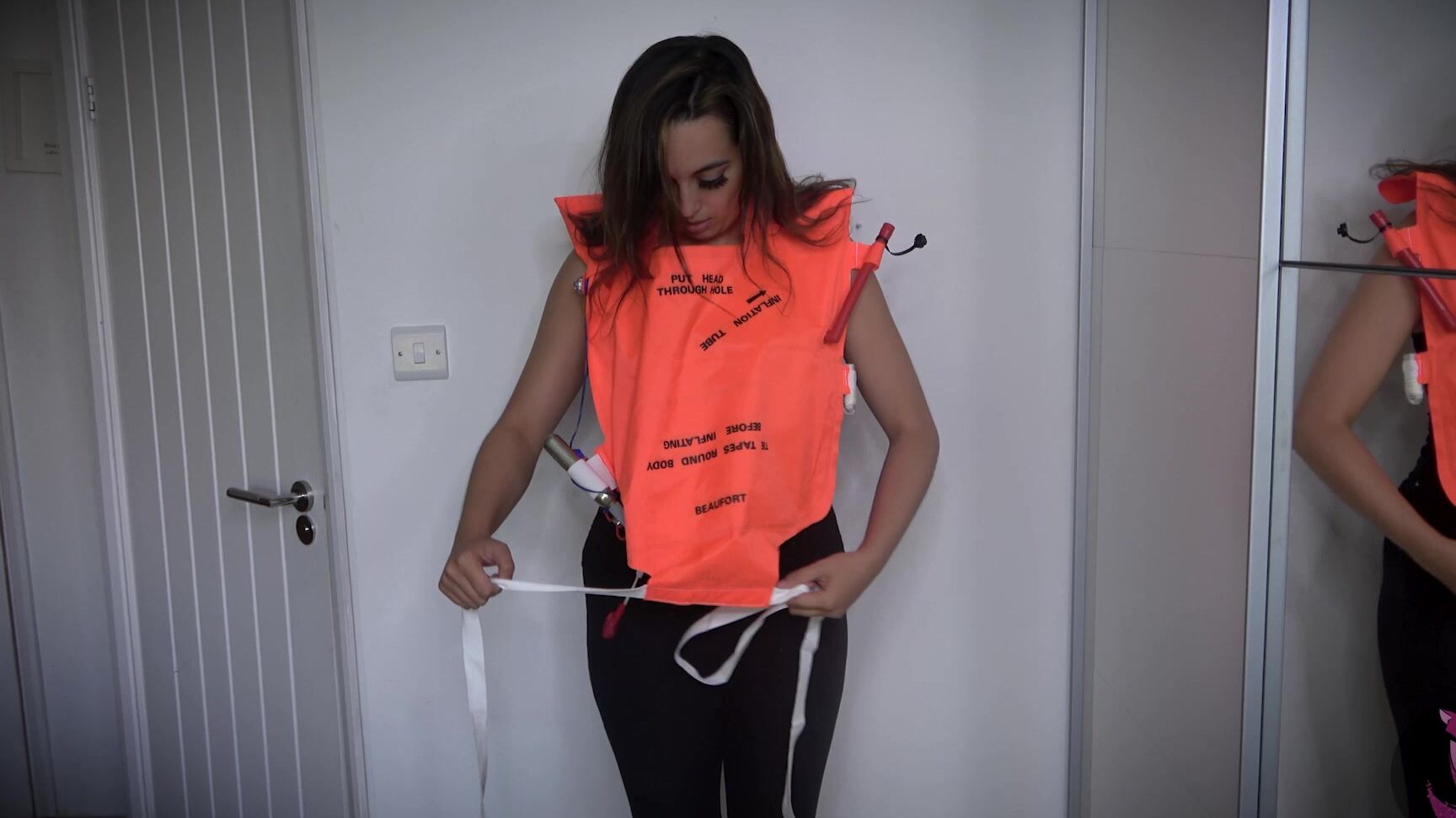 Summer Fox Lifejacket And Gas Mask Safety