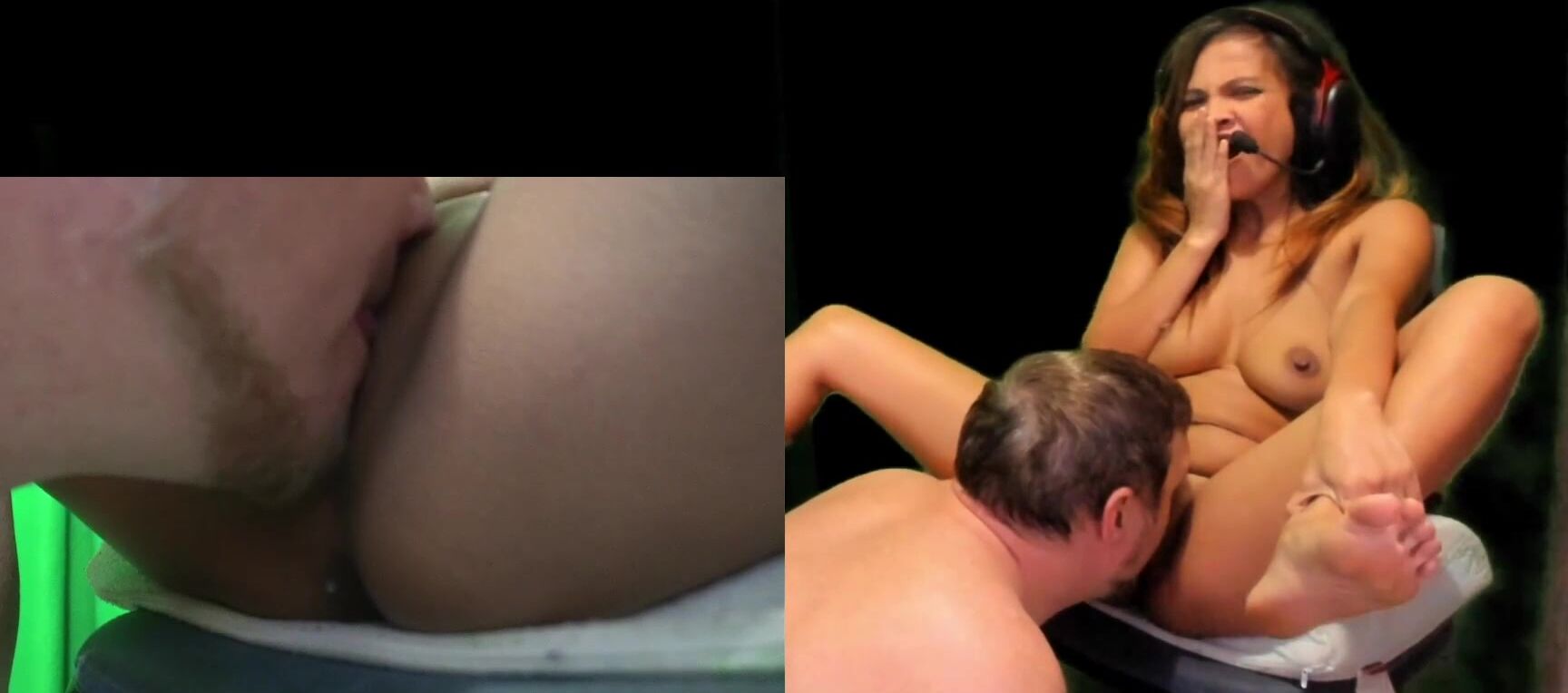 Sexygamingcouple Eating That Tight Little Pussy Till She Squirts In My Mouth Ever