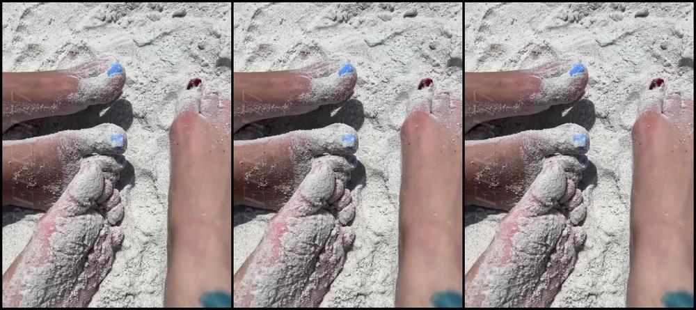 Greek Goddess Li Aka Greekli77 04 26 2024 Onlyfans Video Sandy Toes Amp Soles With My Sister