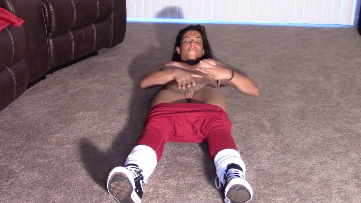 "Alexis Rain" muscular women, orgasms, sneaker fetish, solo masturbation, spandex Naughty Converse Girl manyvids