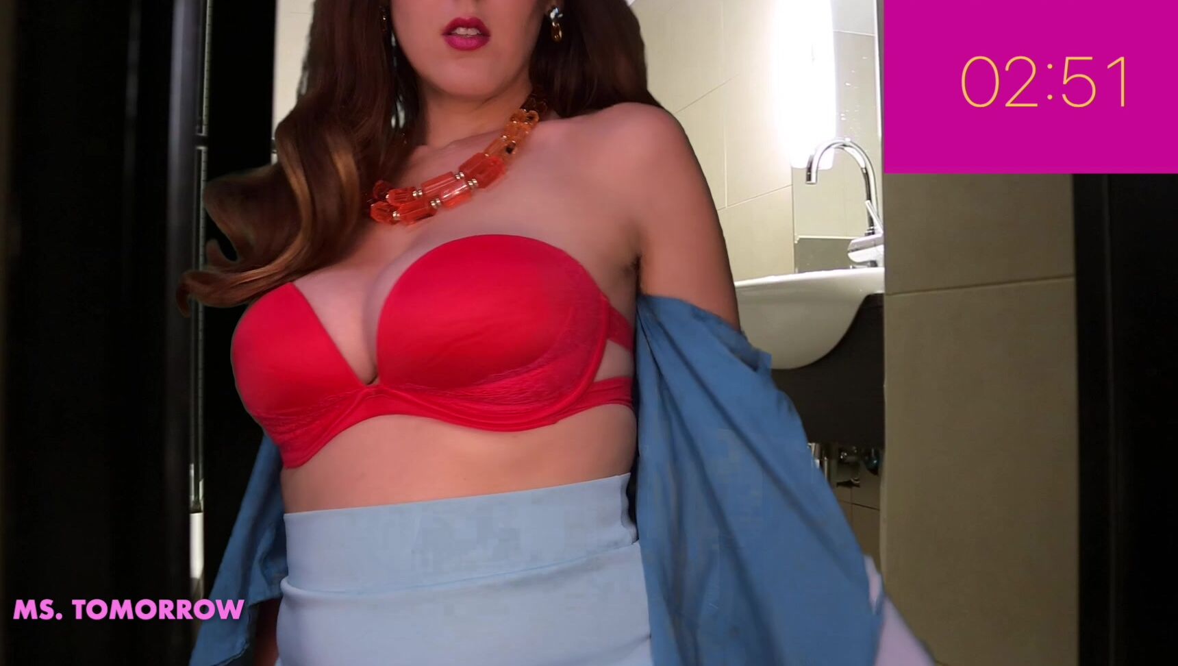 DommeTomorrow - BATHROOM At WORK Clips4Sale