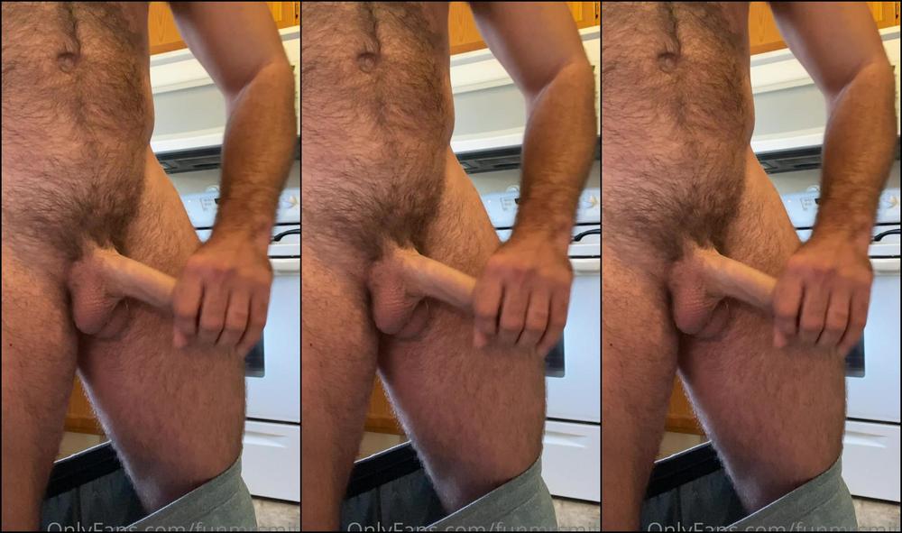 Funmrsmith Jerking Off In The Kitchen An Licking Some Cum Off My Fingers