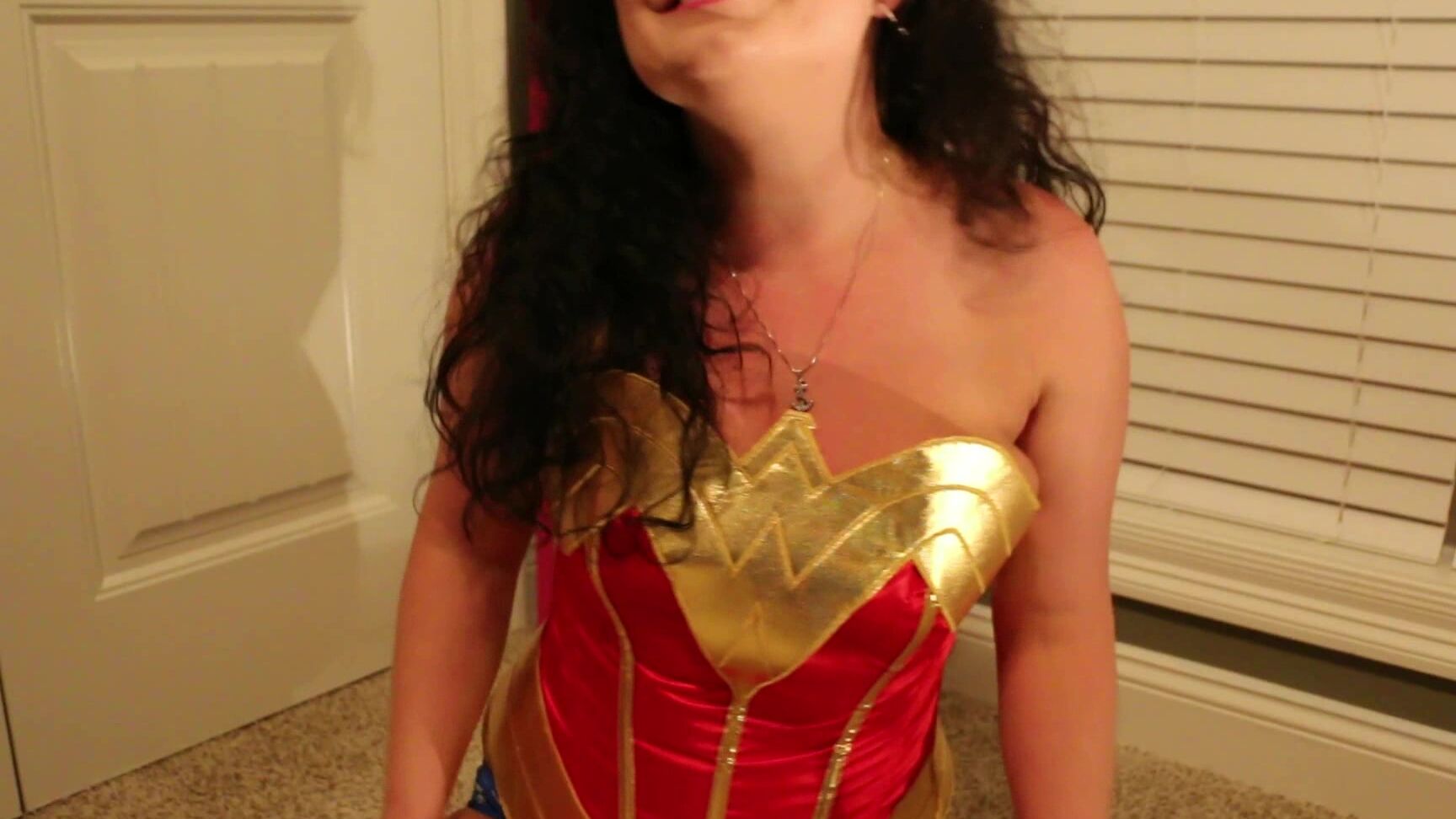 Christine Lewis Wonder Woman Joi Video