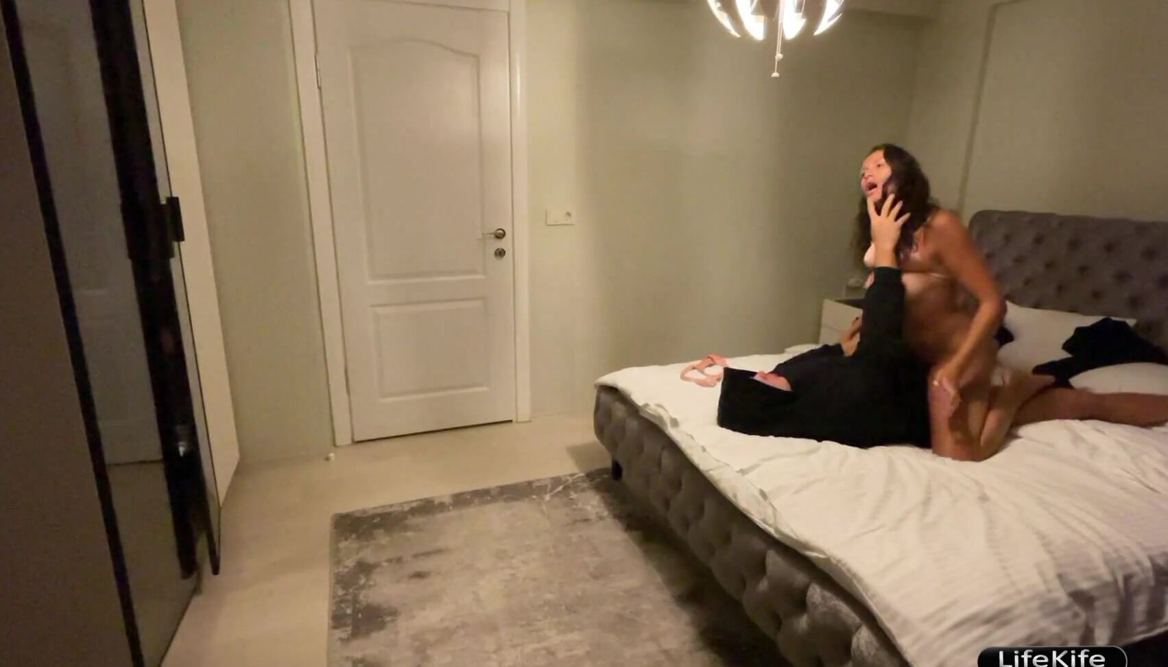 Lifekife Wife Cheating Fucks With A Neighbor When Her Husband Suddenly Returned Part 2