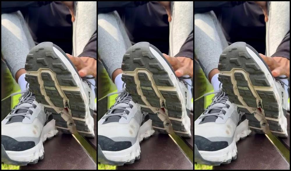 Stillsinning Nicknamed Stillsinning Onlyfans Post Run Sweaty Socks Who Wants Them J90