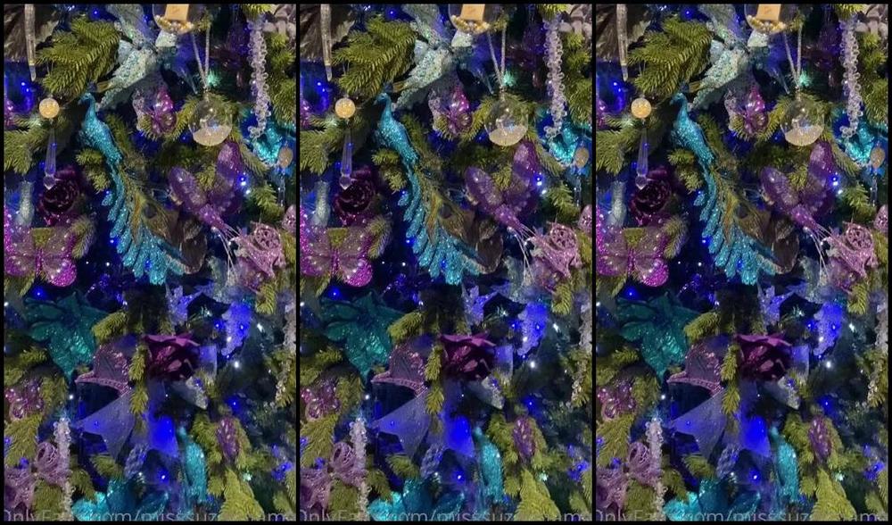 Misssuzannamax Onlyfans Have A Look At My Sparkly Christmas Tree Wouldn T You Love To Be Tied Underneath