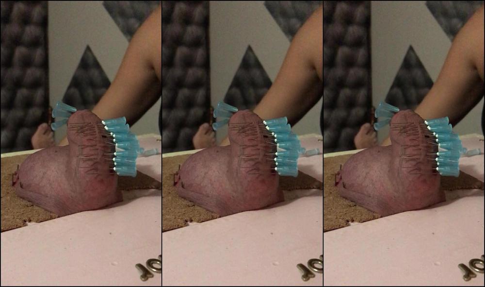 Lady Dark Angel Few Needle Play Clips From Today