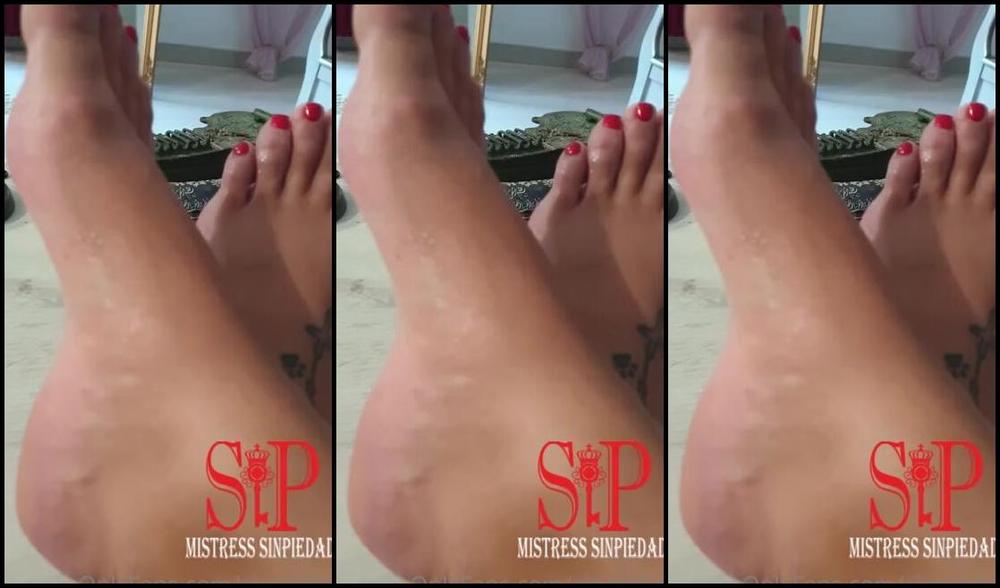 Mistress Sinpiedad Nicknamed Sinpiedad Onlyfans Clean My Sweaty Feet Now N