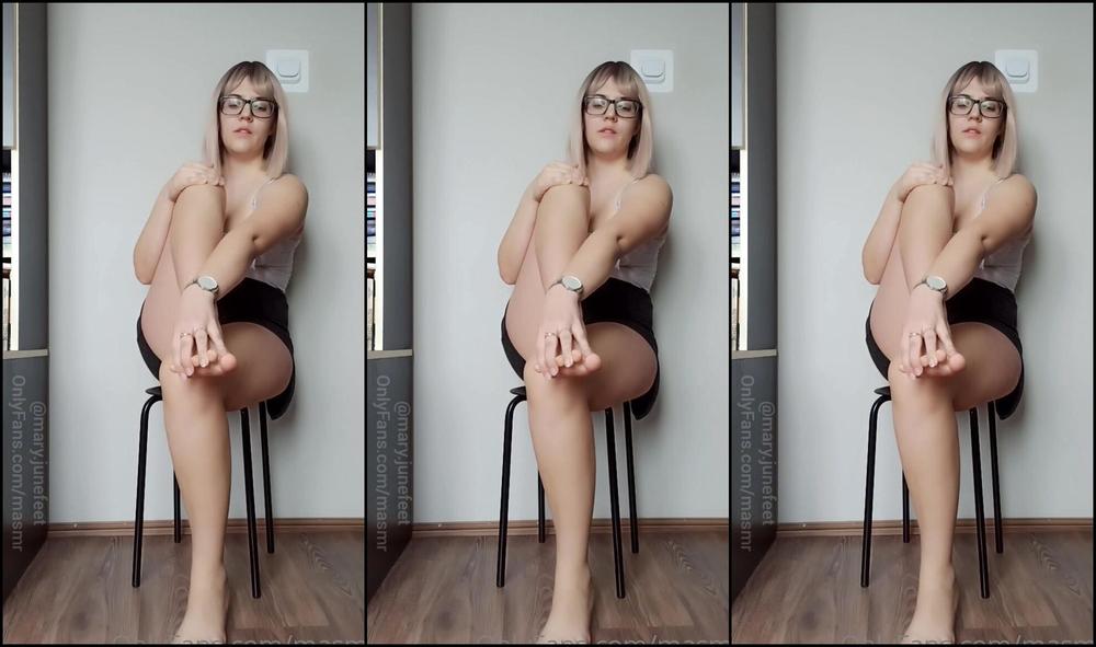 Masmr Teacher Roleplay Joi Edging Minutes Wedges Shiny Fishnet Stockings Taking Off T