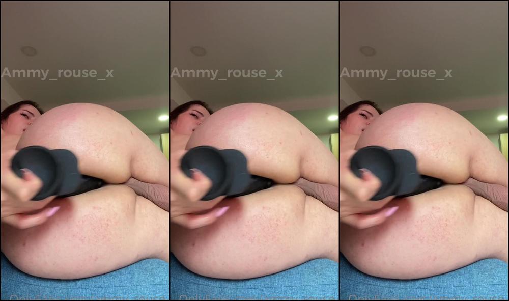 Ammy Rouse X I Love Having Anal Orgasms Oil Anal Dildo