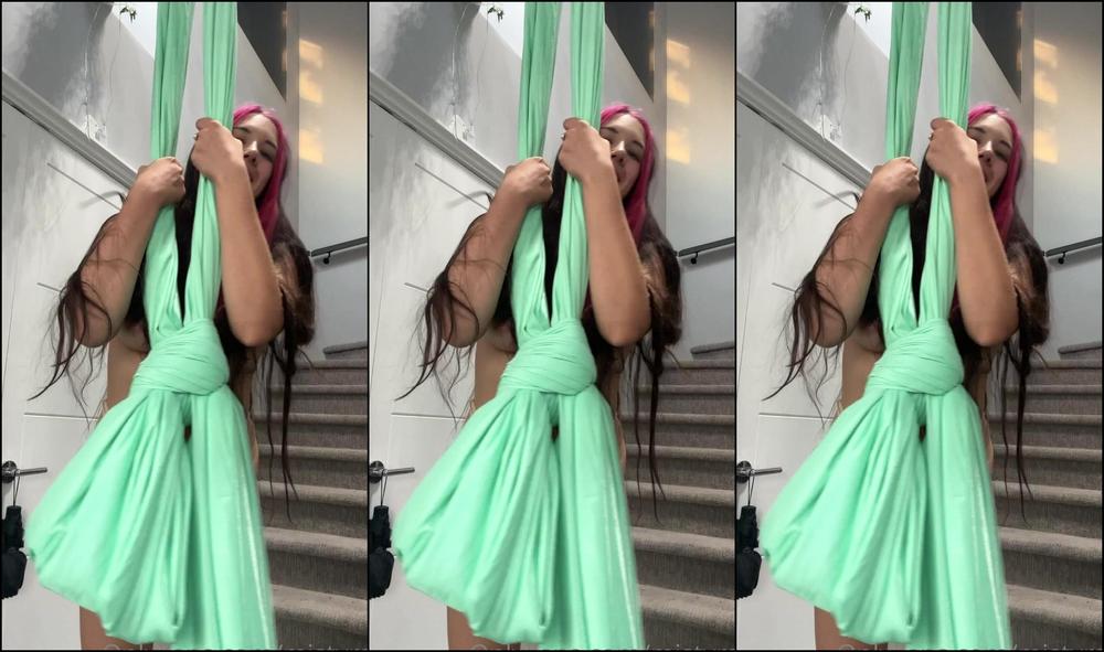 Mistyray 2928127296 07 03 2023 Super Excited To Announce My New Hobby I Ll Be Hanging Upside Naked