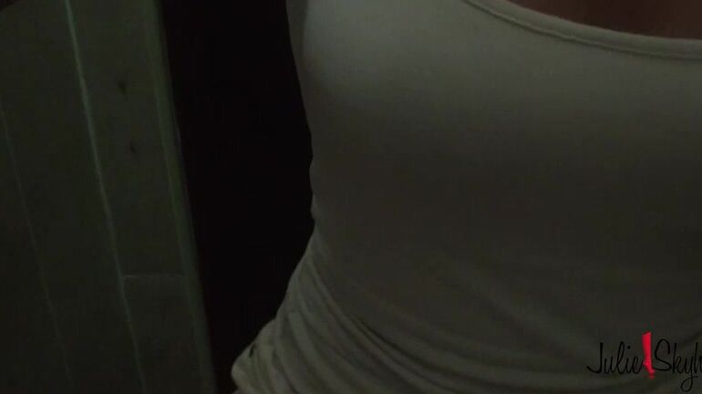 Pee, High Heels, Pantyhose, Public Toilet, Exhibitionism julieskyhigh julie skyhigh is peeing everywhere ManyVids