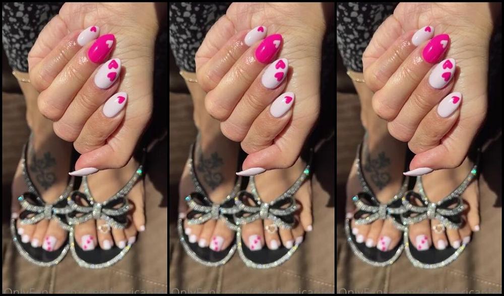 Deedeericanfeet Onlyfans As Requested In This Vday Old Pedi Some Closeups