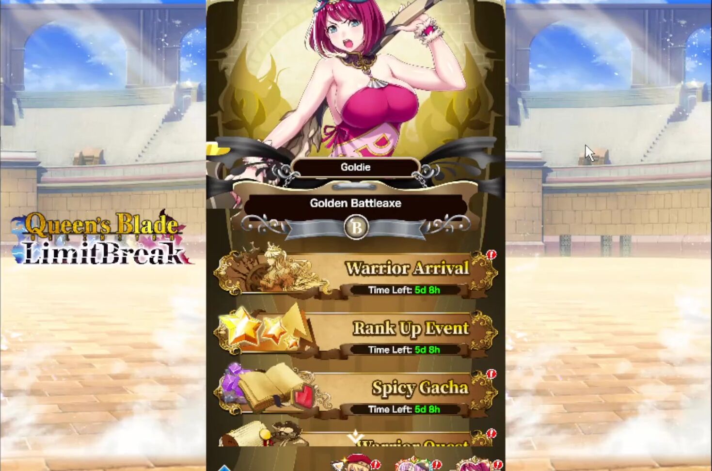 "FanserviceFans" Boobs, Boobs Bouncing, Spicy Pose, Anime, Queens Blade, Limit Break, Goldie, Golden Battleaxe, Supersashax, Hd Porn, Close Up, Butt, Big Boobs, Point Of View, Suggest FanserviceFans Queen s Blade Limit Break Goldie Golden Battleaxe F