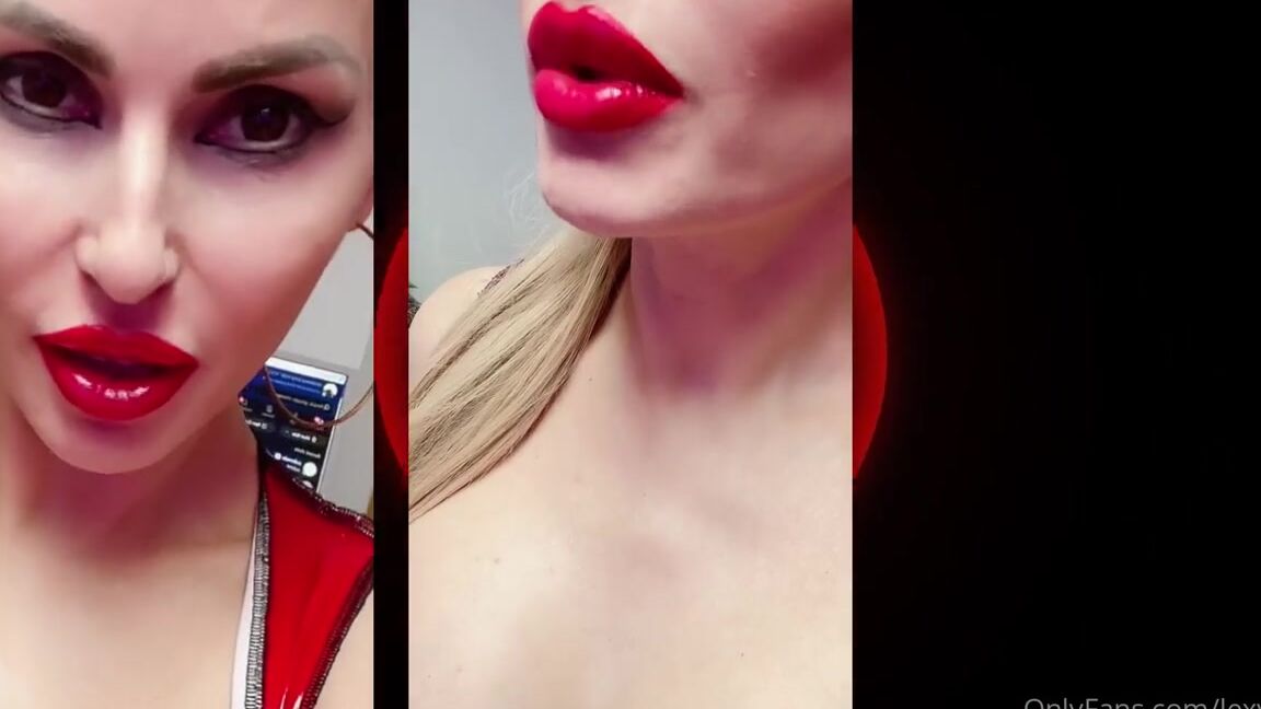 Lexy Noir Nicknamed Lexynoir Onlyfans Sweet Pain Blckml Fantasy Mesmerizing Red Lips Drawing You Deeper And Deeper Into Brainwashed