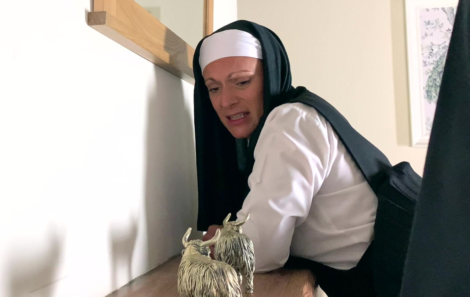 Leia-Ann Woods, Spanking M F, Full HD LAW Naughty Novice Nun Caned Clips4Sale