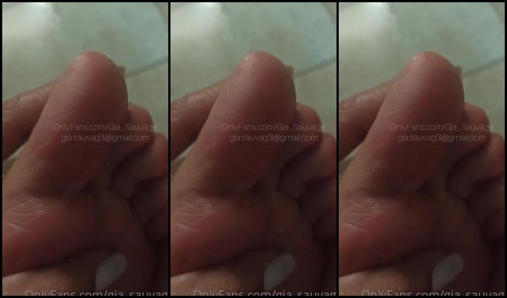 Gia Sauvage Nicknamed Gia Sauvage Onlyfans Who Loves White Toes