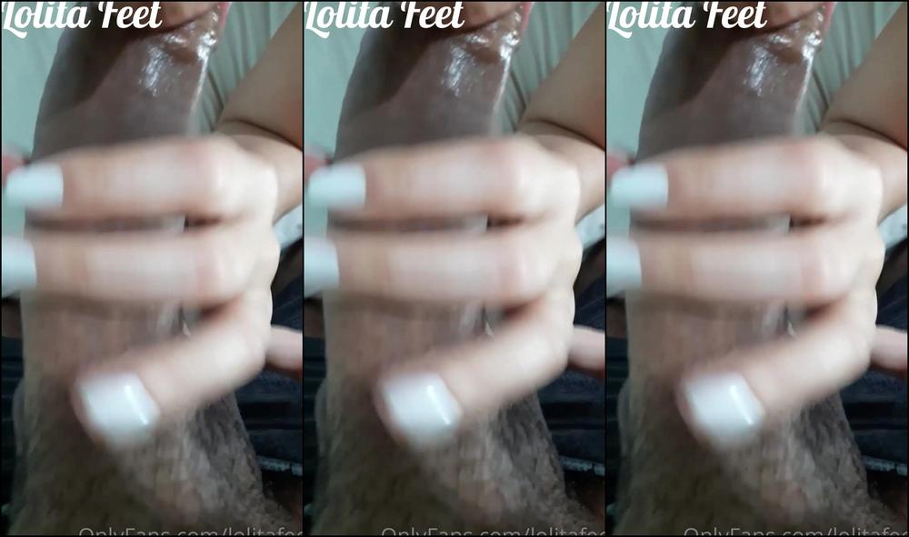 Thefeetoflola Look Here How Naughty I Am I Tried To Put This Entire Huge Dick Inside My Mouth