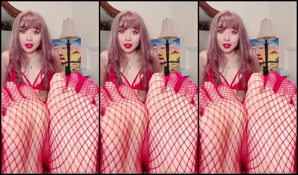 Snowpriness Onlyfans Wiggle Toes In Red