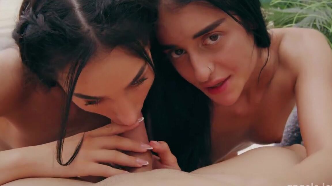 "Kama Oxi & Laia" Brunette, Blowjob, All Sex, Threesome, Teen, Straight Kama Oxi & Laia - Sweet Cravings №1 SiteRip