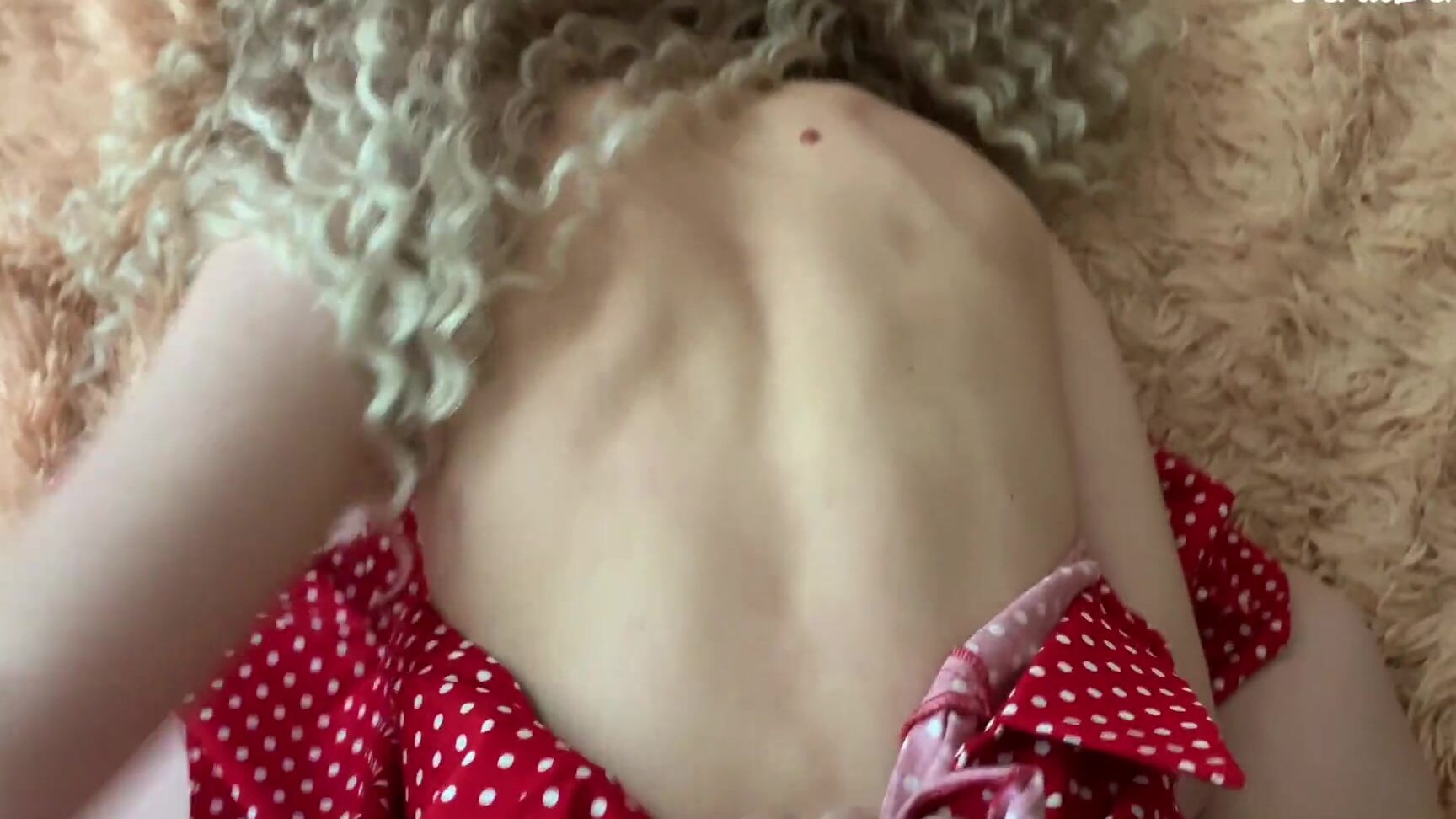 FeralBerryy White Ass in a Red Dress Loves anal_ Pornhub