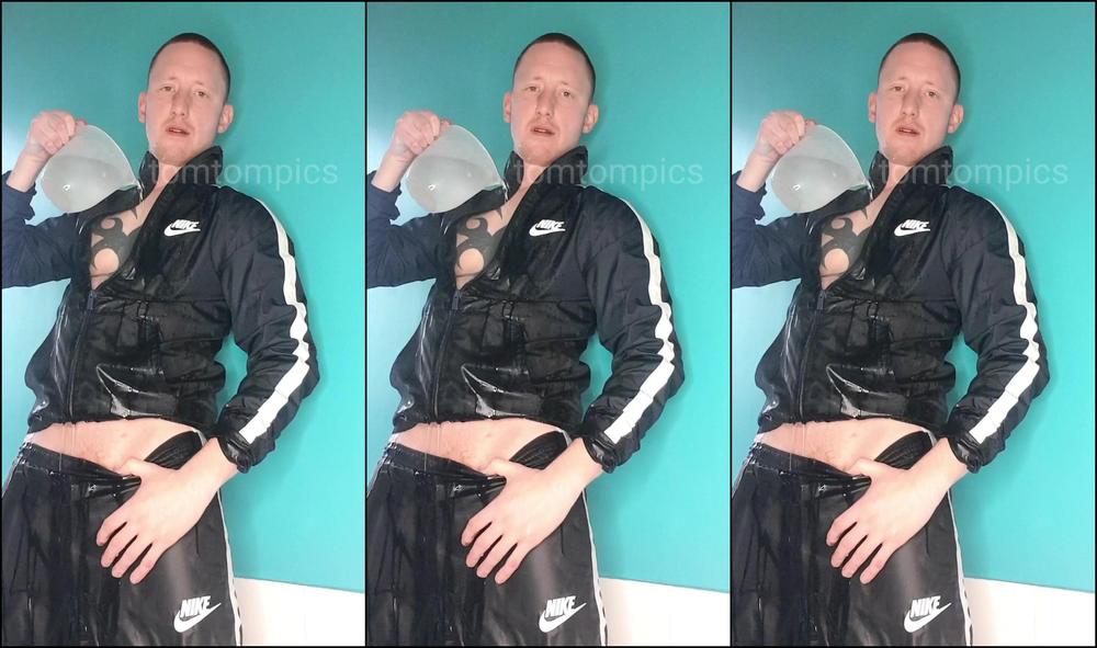 Tomtompics Getting Wet In Trackies With A Little Strip Show This Was A Request From A Fan I M A