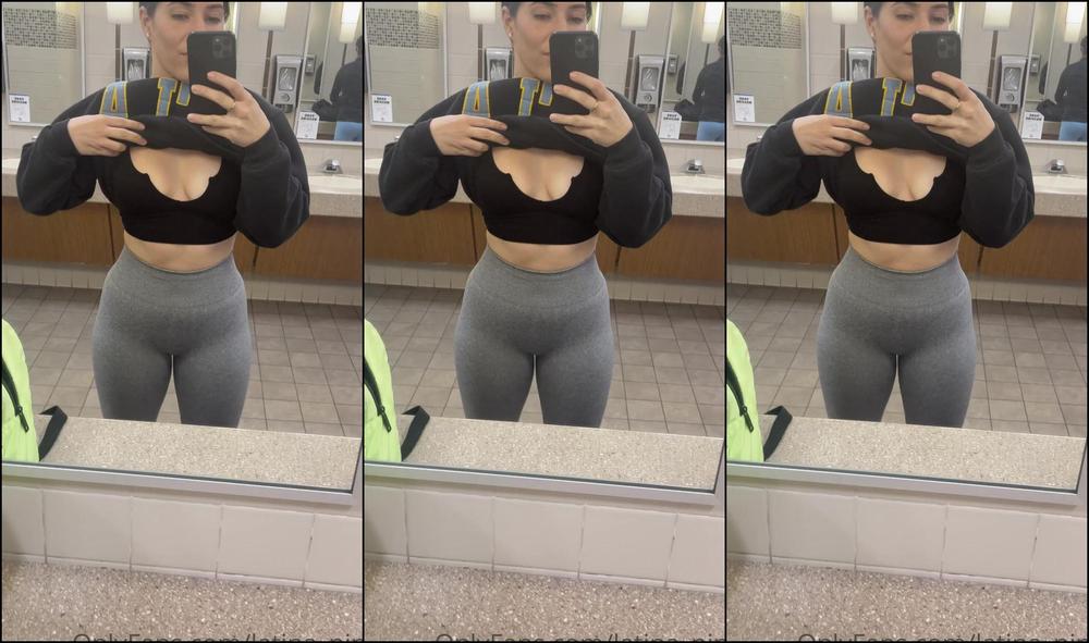 Ninasandiego 2373880119 02 24 2022 Whats Under My Gym Clothes