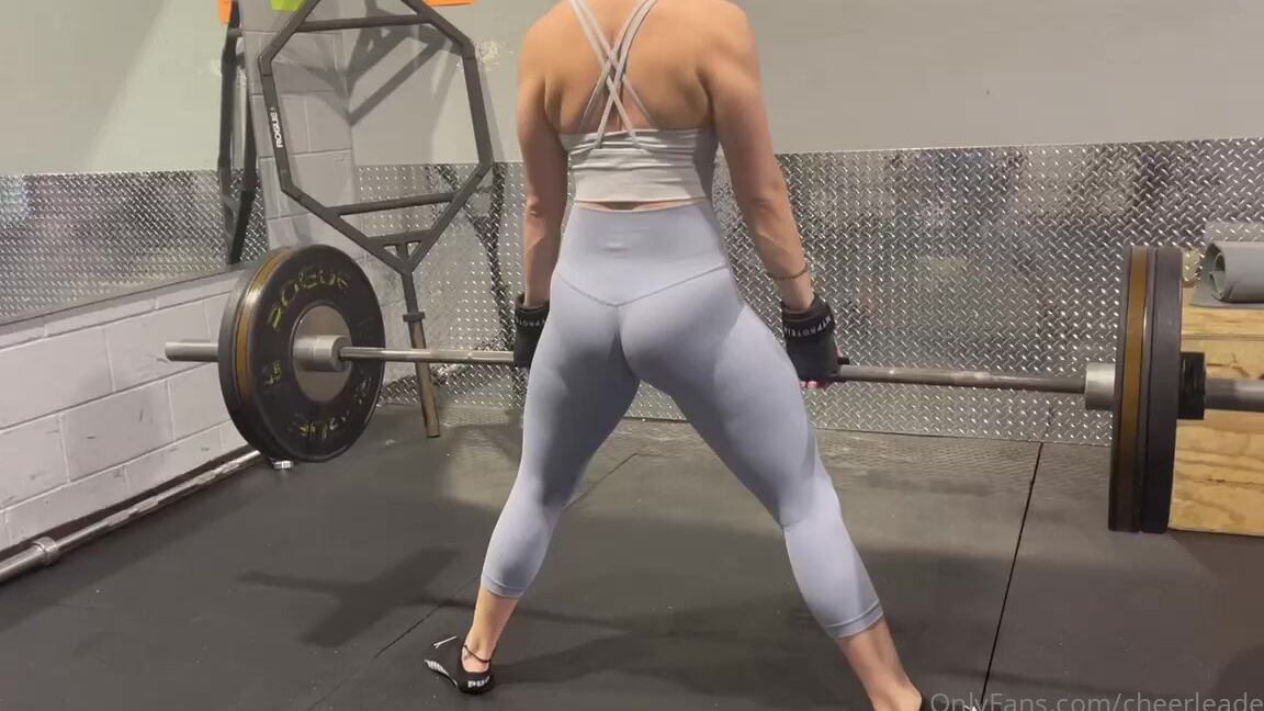 Cheerleaderkait 2018623242 01 28 2021 Working Out My Butt Today Hope You Like