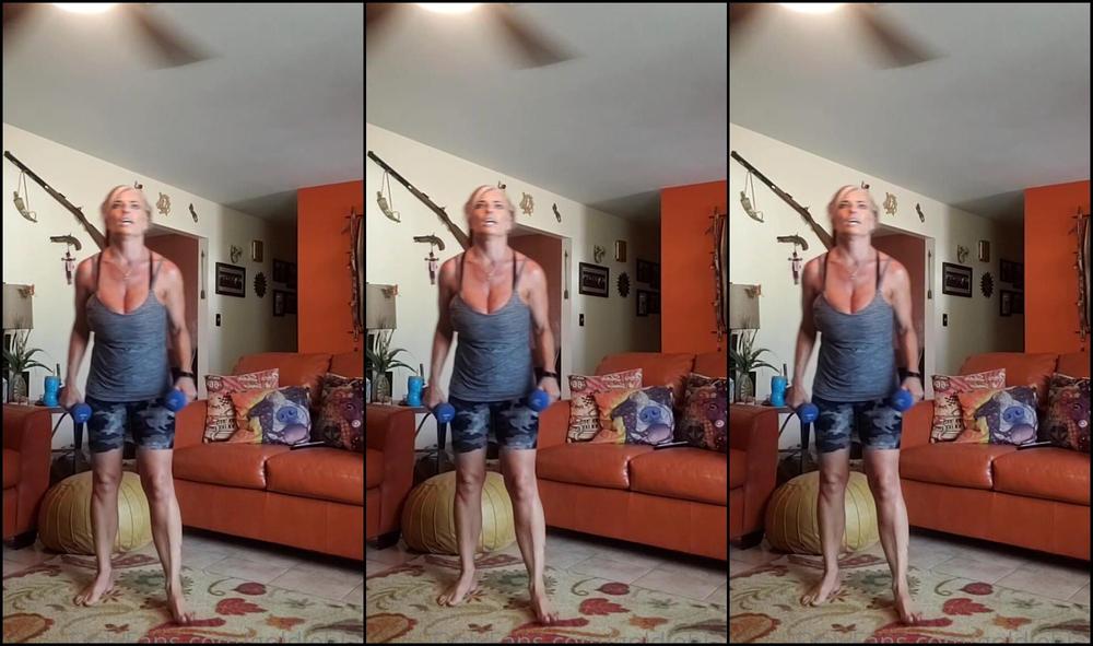 Goldieblair A Workout I Did A Fun Taebo Workout Thought