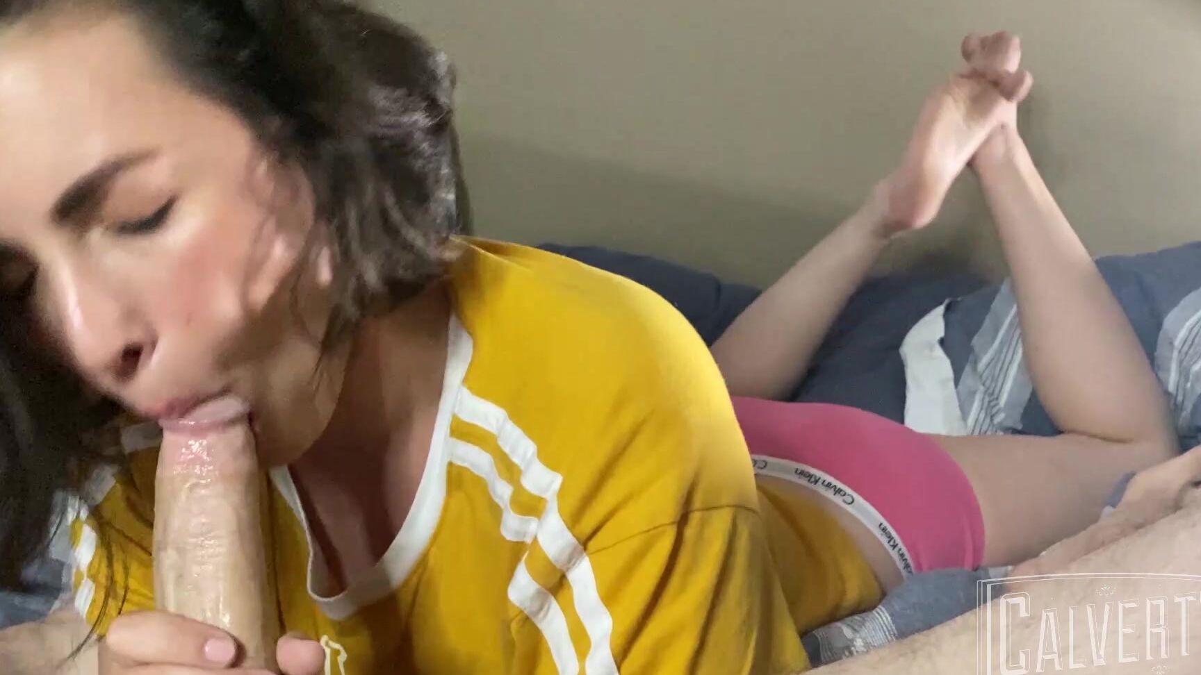 "Casey Calvert" blowjob, feet, hotwives, kink, povblowjob turns out my fuckbuddy has a big dick manyvids