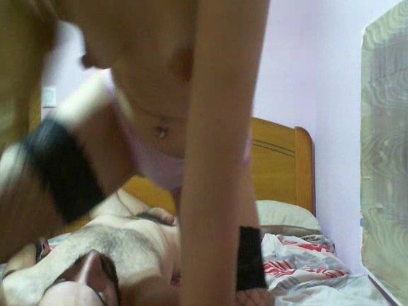 Spanish Hot Blondie Facesitting With And Without Dirty Panty