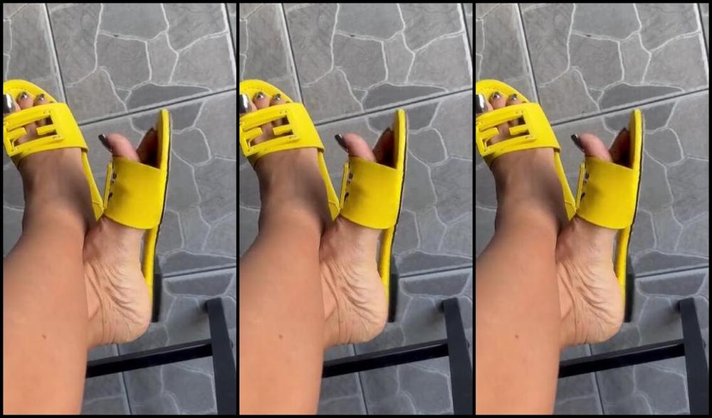 Worldsexiestfeet Onlyfans Full Clip Of My Current Pedi Before Going To Nail Salon