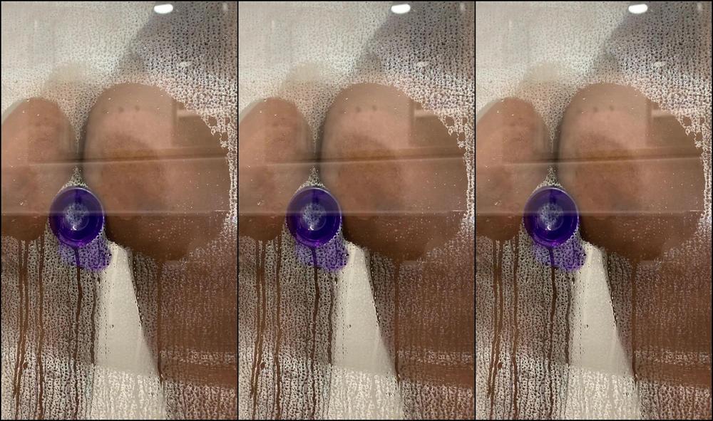 Caramelonline Fucking Dildo In Shower