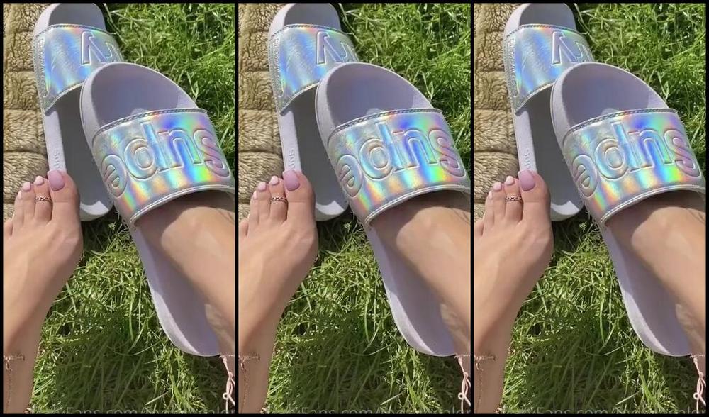 Footsiegalore Onlyfans Good Morning Watch For The Pesky Little Intruder Trying To Put Me Off My Extra Morning Video For